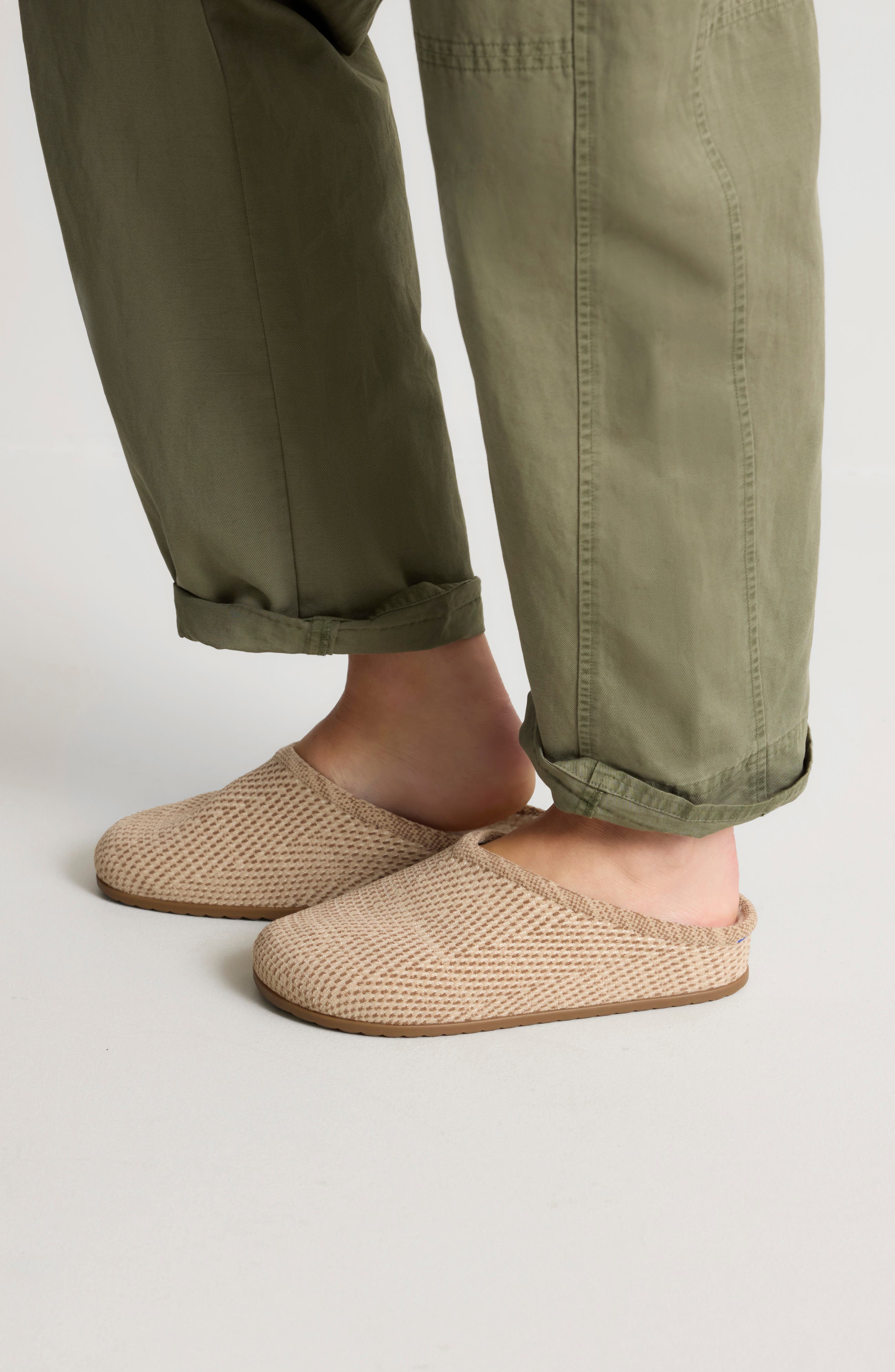 CREAM HERRINGBONE