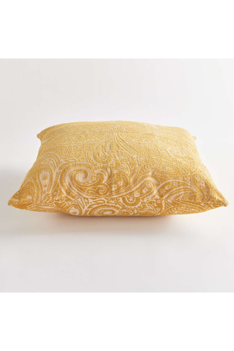 Yara Square Indoor-Outdoor Pillow 24", Alternate, color, Yellow