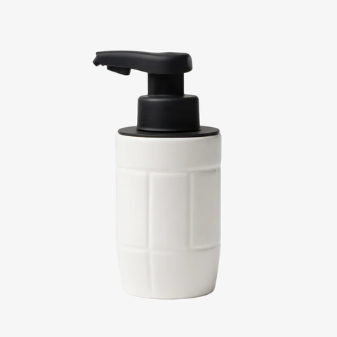 Eco-Brutalism Automatic Foaming Soap Dispenser Recycled Eco-Clay