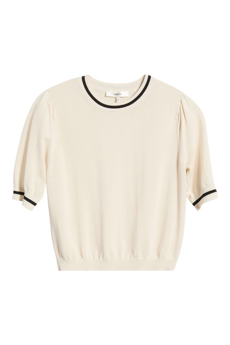 The Gathered Sweater, Alternate, color, CREAM MULTI