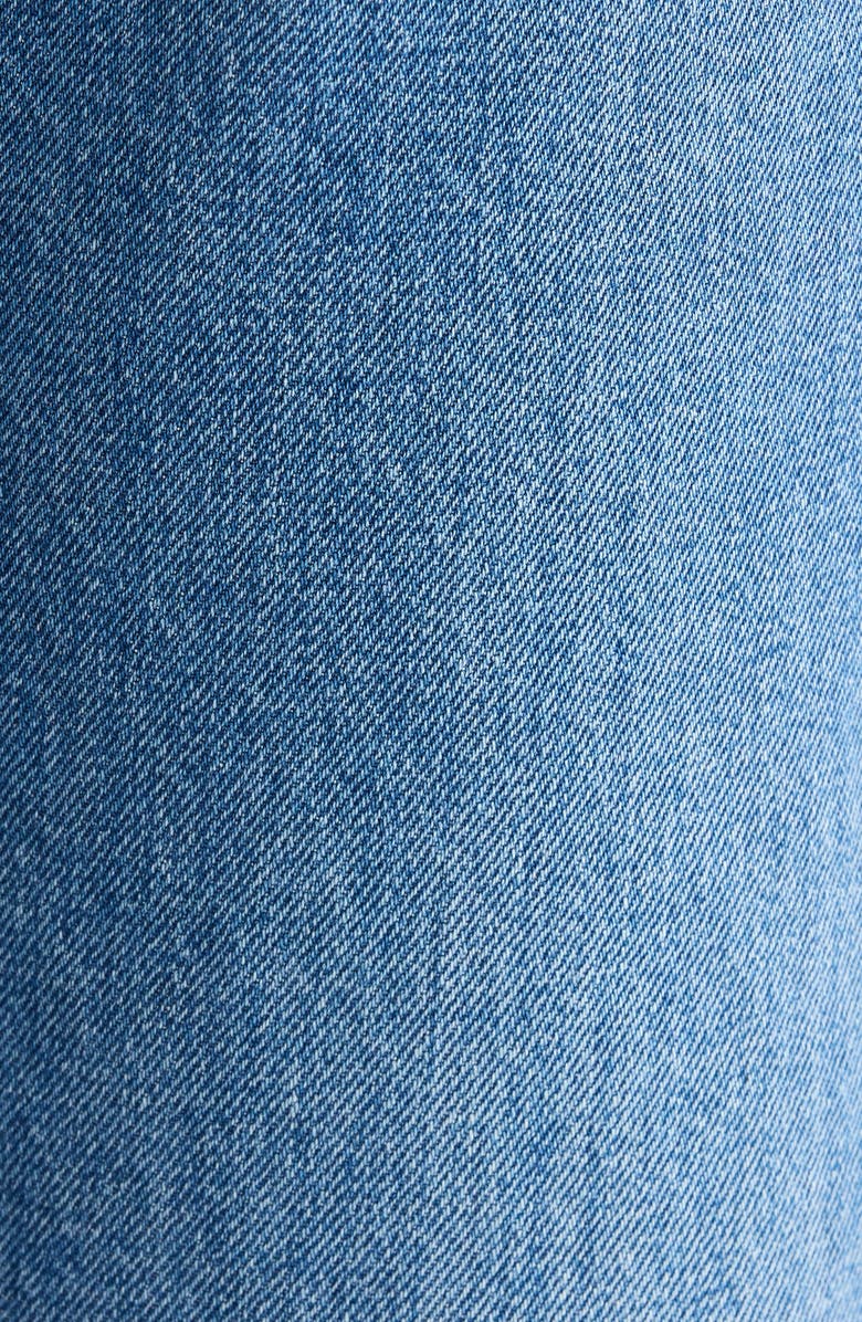 MOTHER Lil' Dodger Flood Jeans, Alternate, color, Green Thumb