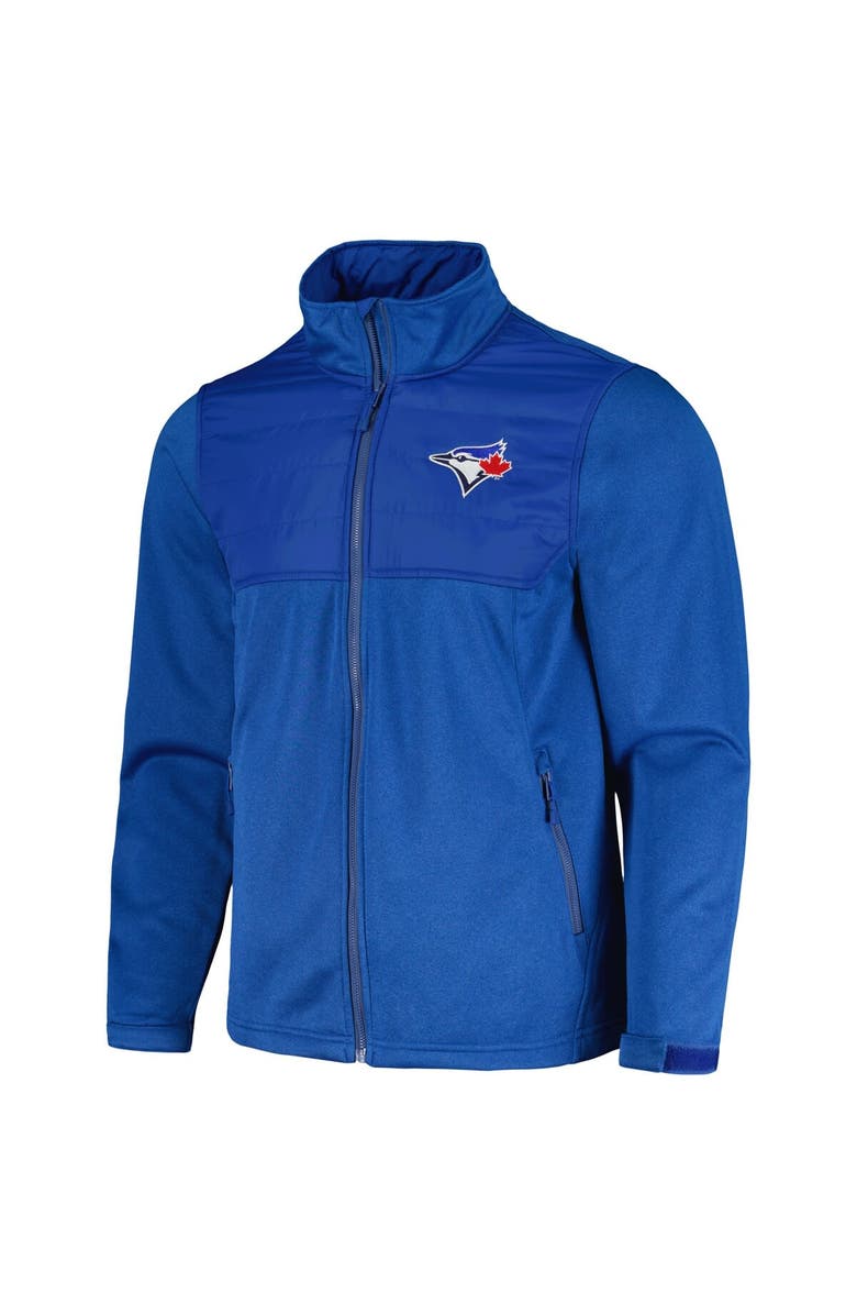 DUNBROOKE Men's Dunbrooke Heather Royal Toronto Blue Jays Explorer Full-Zip Jacket, Alternate, color,