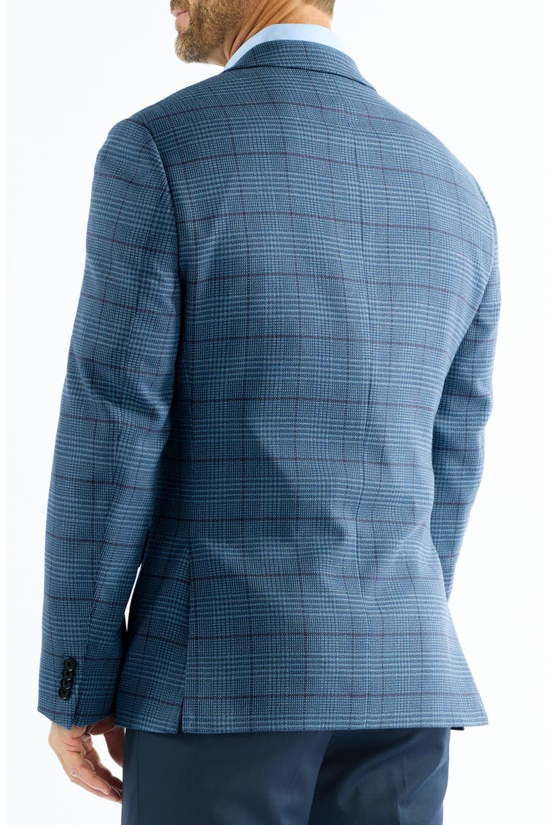 Mayfair Windowpane Sport Coat, Alternate, color, BLUE
