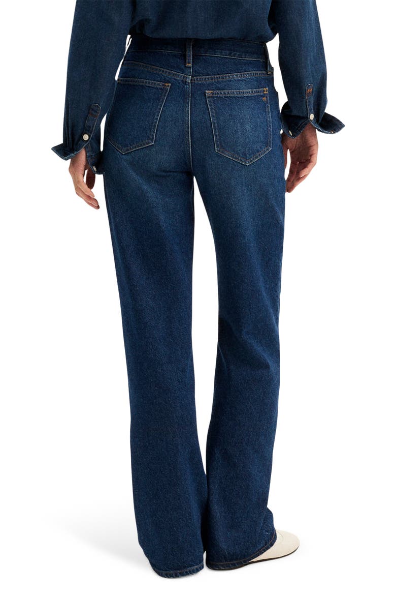 The Perfect Wide Leg Airy Denim Jeans, Alternate, color, BEDFORD WASH