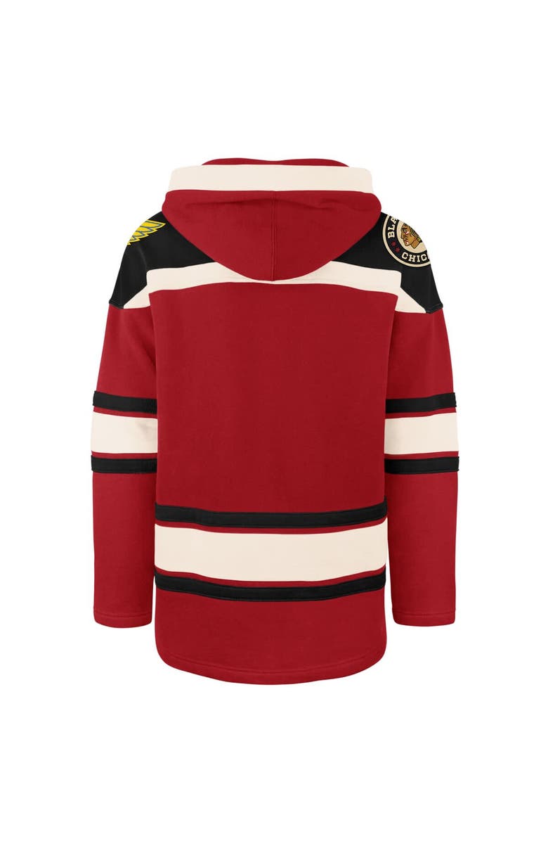 '47 2025 NHL Winter Classic Superior Lacer Pullover Hoodie - Red, Alternate, color, 