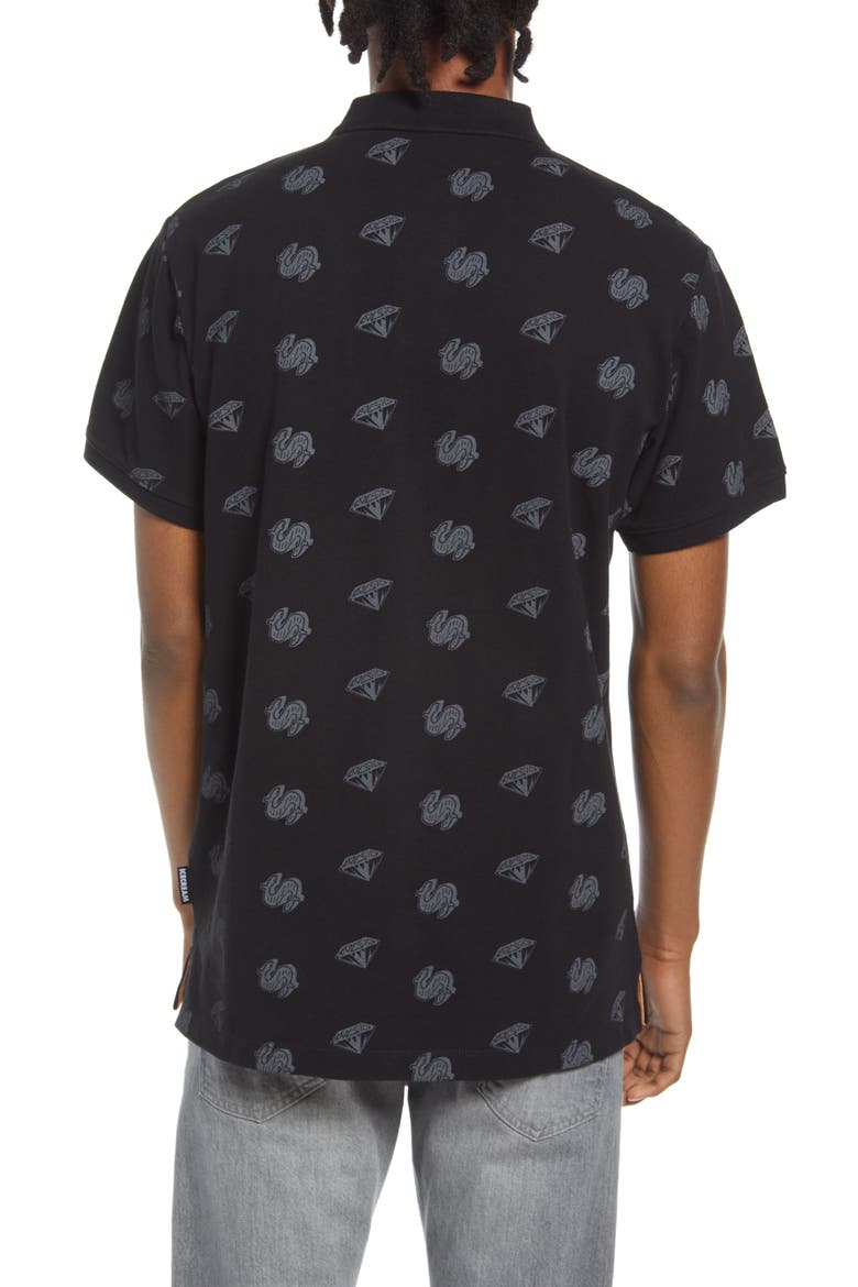 Men's Cash Rule Polo, Alternate, color, BLACK