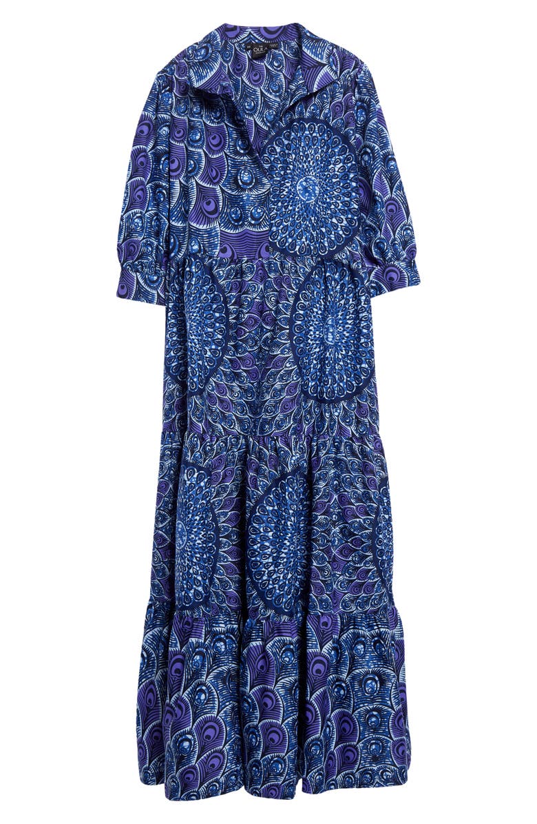 The Oula Company Print Maxi Dress, Alternate, color, 