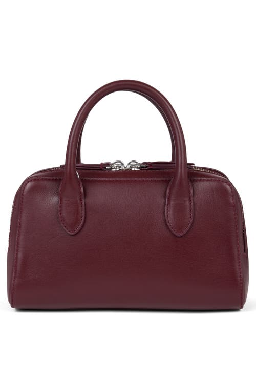 We-ar4 The Ivy 22 Leather Satchel In Burgundy