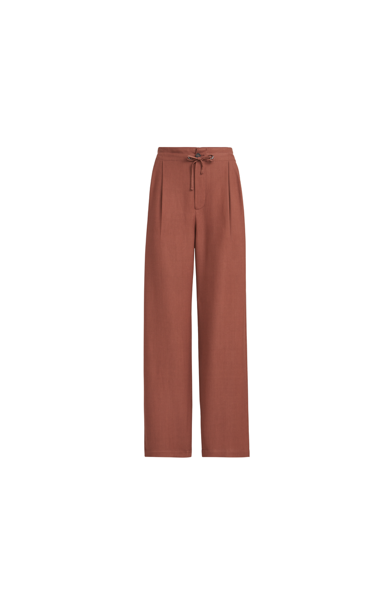 Brunello Cucinelli Tailored track trousers, Alternate, color, Firebrick