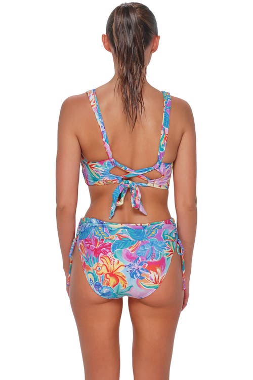 Sunsets Elsie Bikini Swimsuit Top In Blue