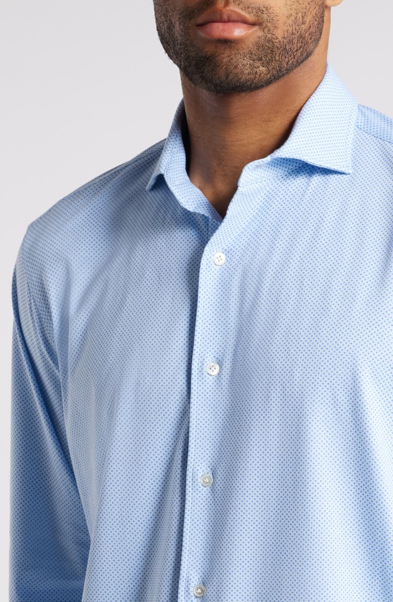 Peter Millar Crown Crafted Midlands Excursion Stretch Button-Up Shirt, Alternate, color,