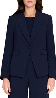 Tahari ASL One-Button Blazer