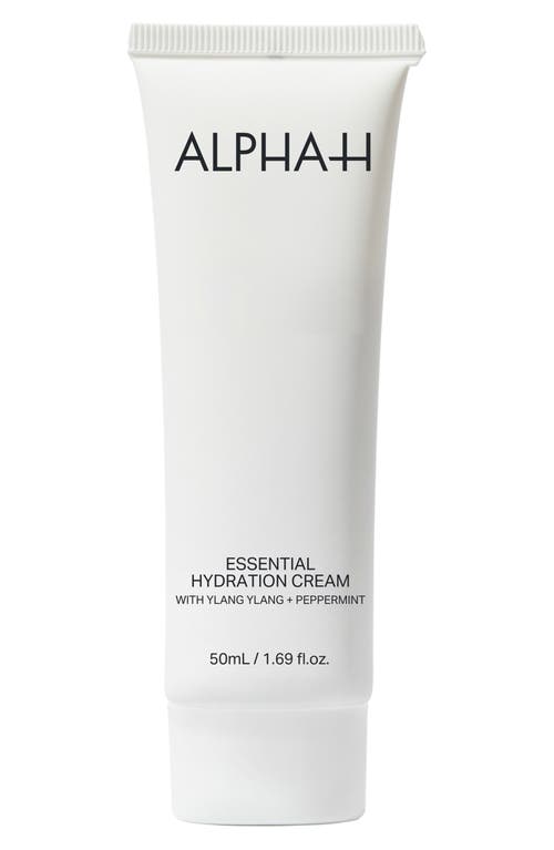 Alpha-h Essential Hydration Cream With Ylang Ylang + Peppermint In No Color