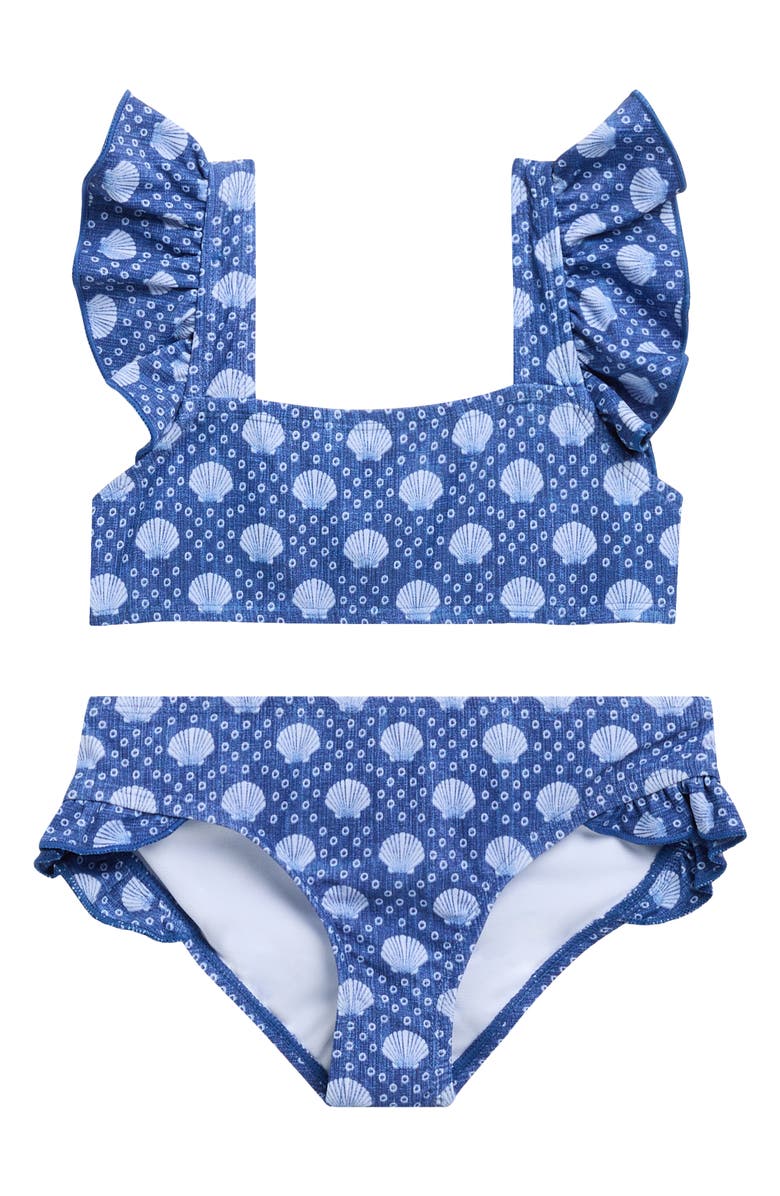 Raisins Kids' Shell Print 2-Piece Bikini, Main, color, 