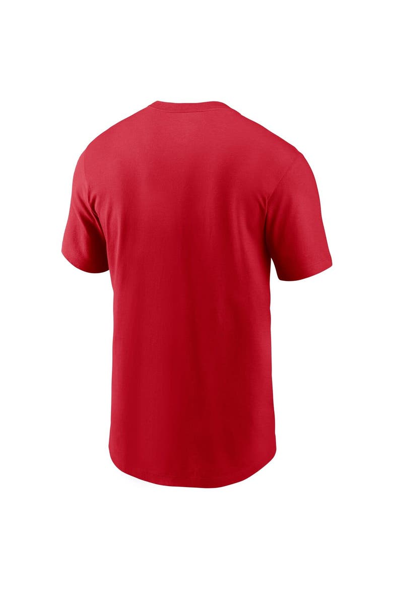 Men's Nike Red Boston Red Sox Cooperstown Collection Logo T-Shirt, Alternate, color, Red