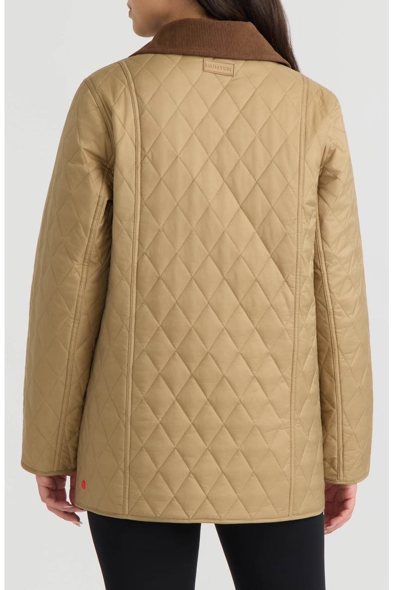 Rachel Diamond Quilted Barn Jacket, Alternate, color, BRITISH TAN