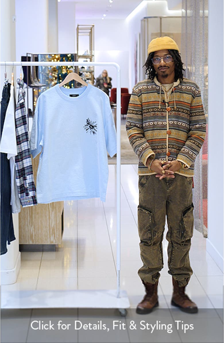 Graphic Oversized Cotton T-Shirt, sales video thumbnail