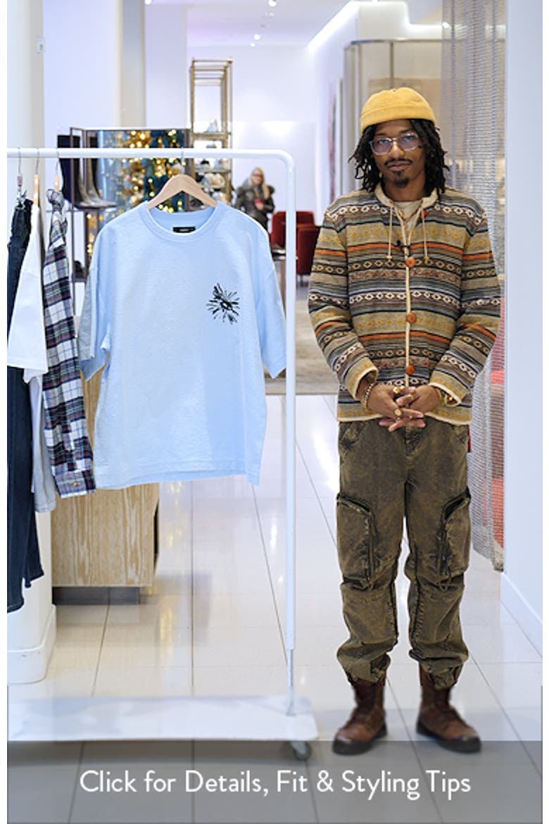 Graphic Oversized Cotton T-Shirt video