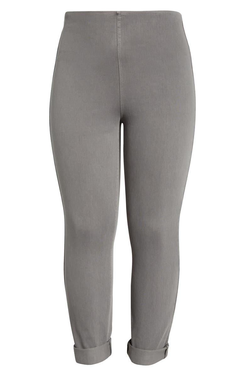 Lysse 'Lyssentials High Rise Boyfriend Denim Leggings, Alternate, color, Antique Wash Dark Gray