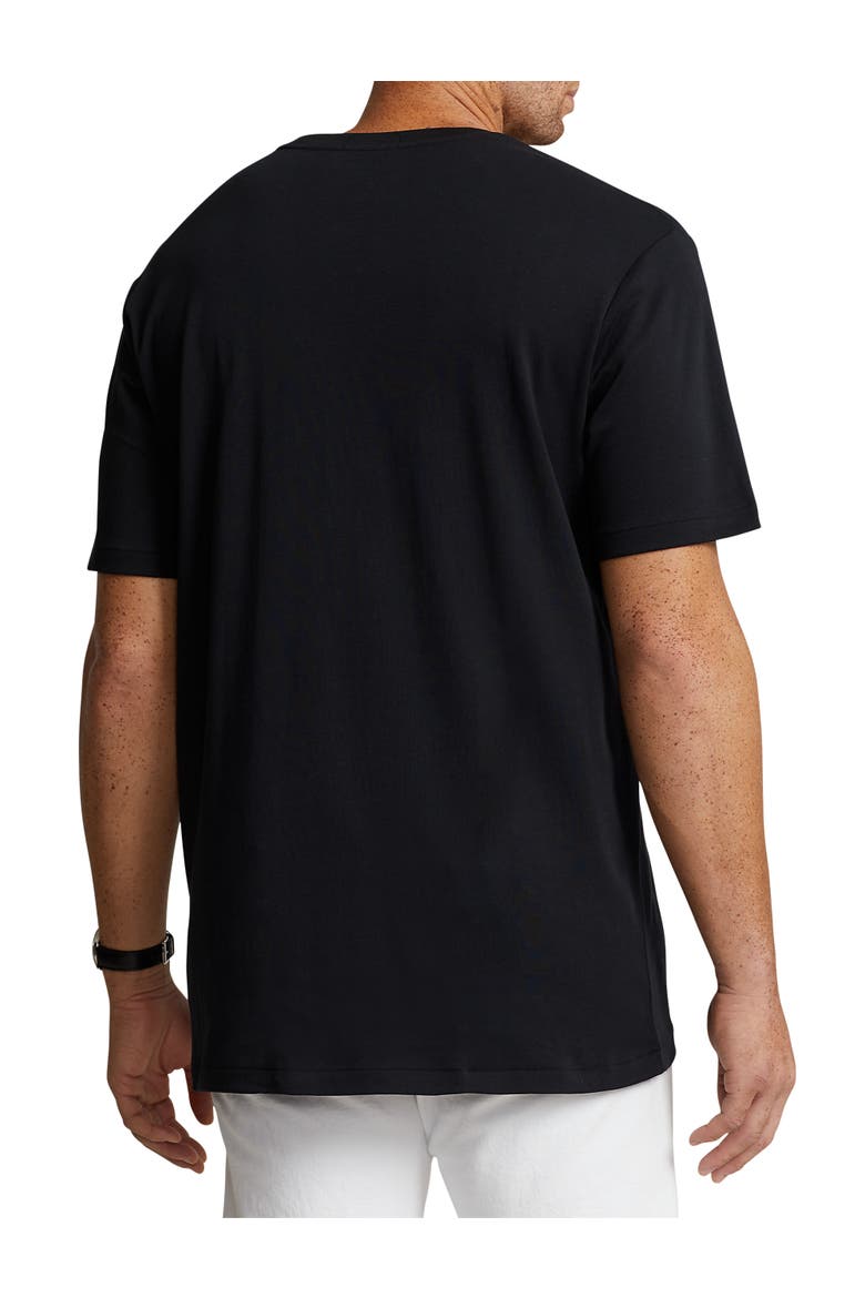 Big & Tall Soft Touch T-Shirt, Alternate, color, POLO BLACK
