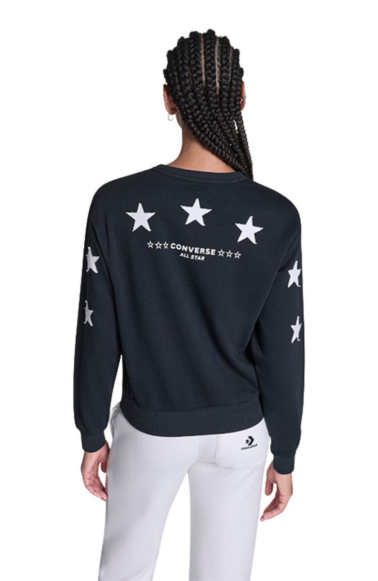 Converse Knock Out Hoodie, Alternate, color, Converse Black