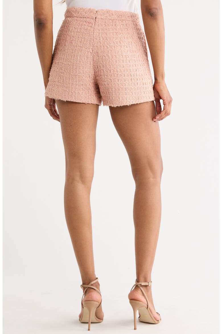 Ashton Tweed Shorts, Alternate, color, DUSTY PINK