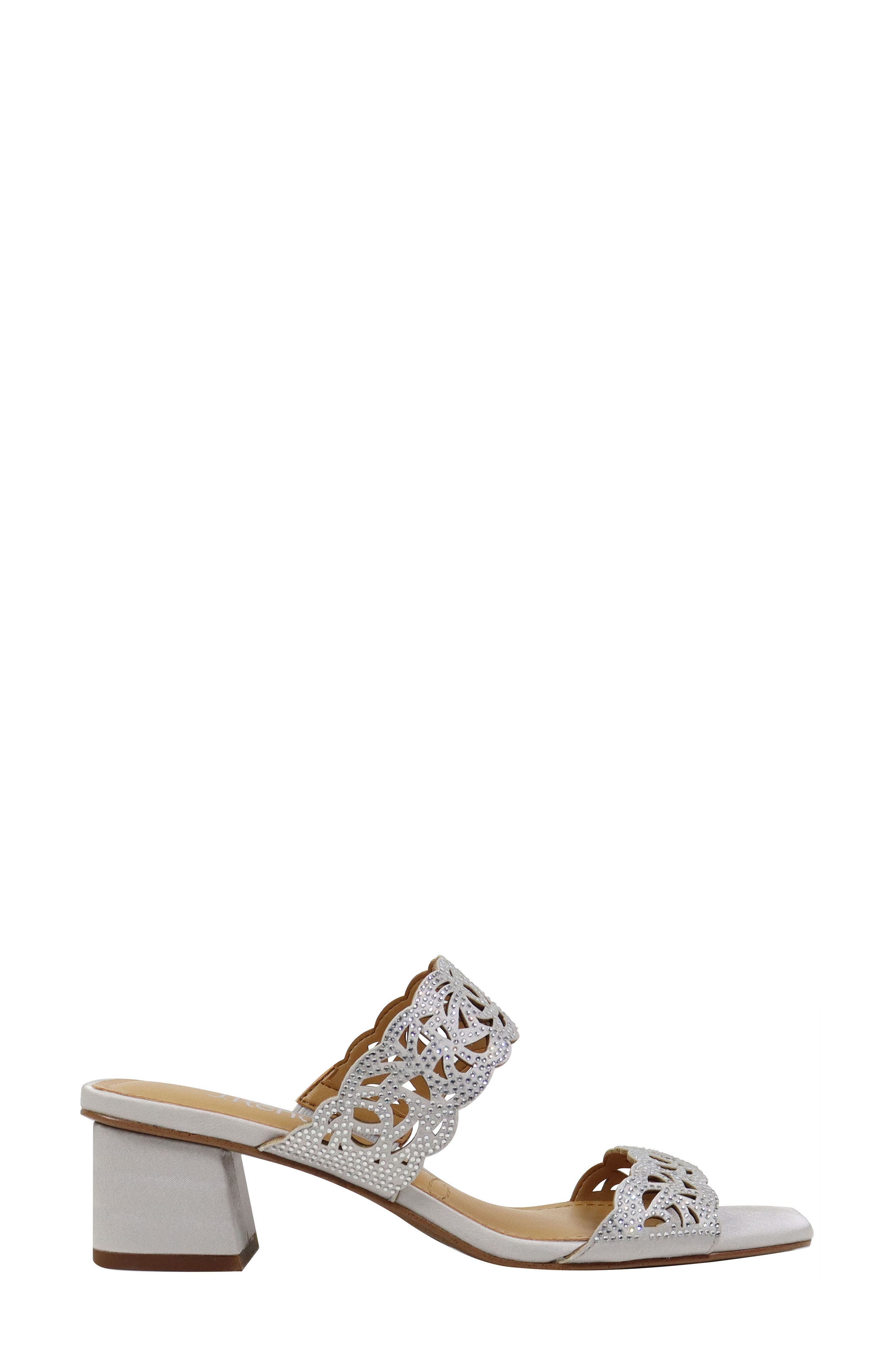 J. Reneé Keetana Sandal, Alternate, color, Silver