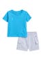 Cotton Logo T-Shirt & Cargo Shorts Set