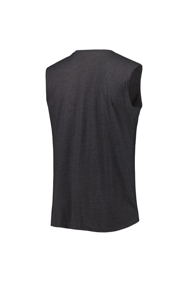 Women's Fanatics Branded Heather Charcoal New Orleans Saints Plus Size Tank Top, Alternate, color, Heather Charcoal