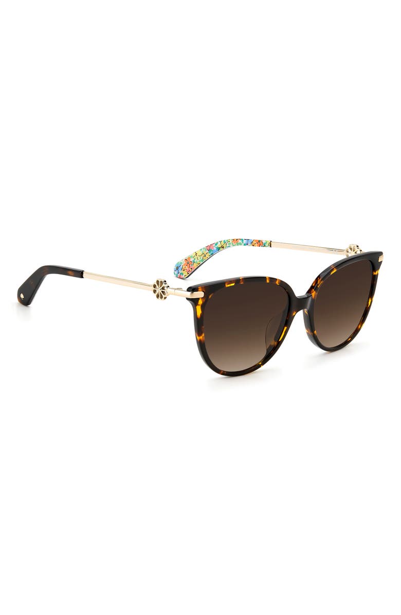 Kate Spade Kristina Sunglasses, Alternate, color, Havana