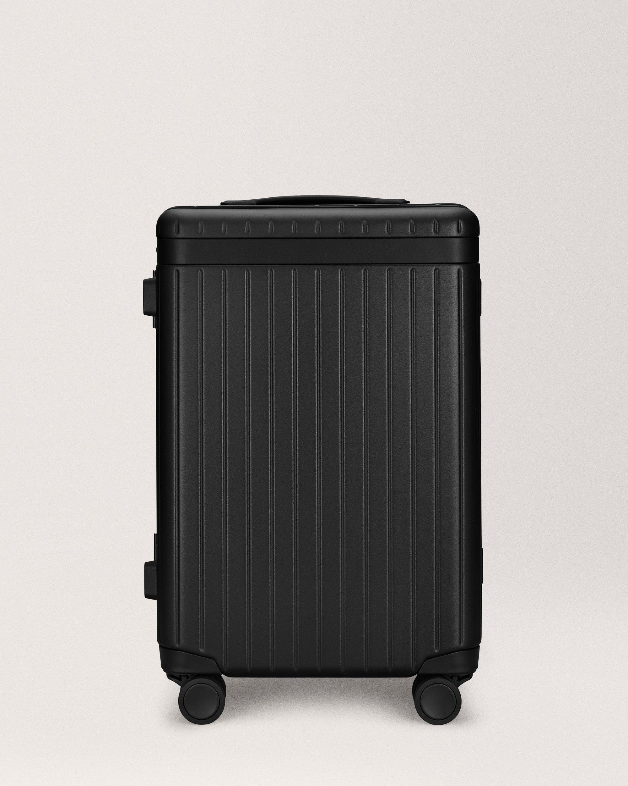 Carl Friedrik The Carry-on Suitcase, Main, color, Black / Black