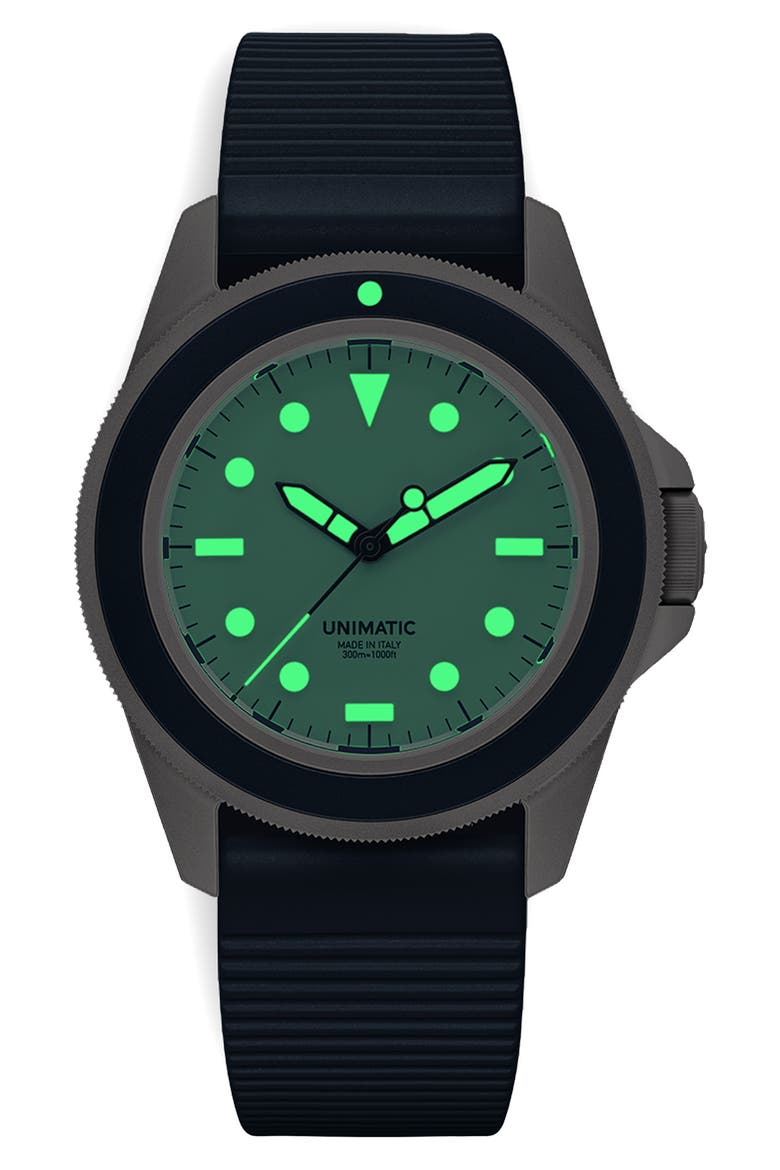 Swimming Pool Diving Watch, 41.5mm, Alternate, color, AQUAMARINA