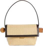 Jacquemus Le Rond Carré Woven Shoulder Bag