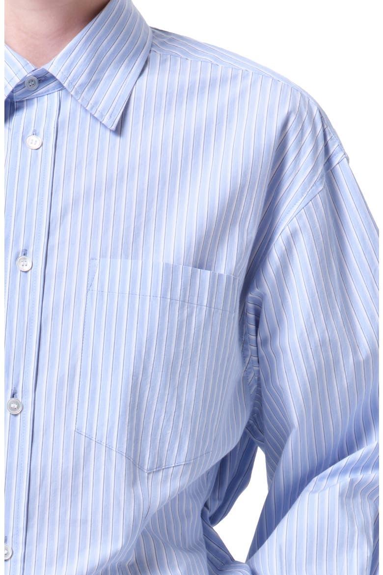 Cinch Stripe Button-Up Shirt, Alternate, color, WEBB STRIPE