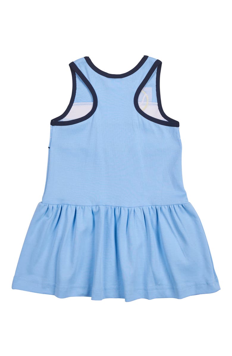 Florence Eiseman Knit Dress With Tennis Ball, Alternate, color, Light Blue