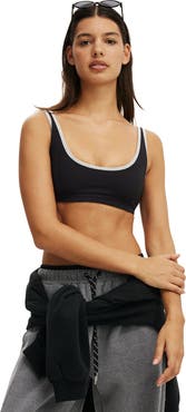 COTTON ON BODY Women's Active Ultra Soft Low Back Crop