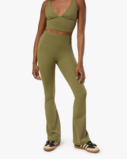 Weworewhat Bootcut Leggings In Olive