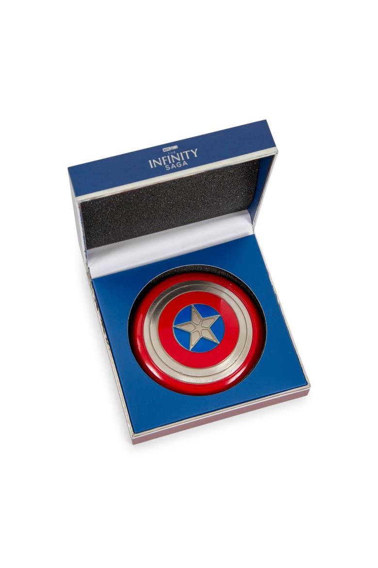 Marvel Studios Captain America 4-Inch Shield Prop Replica, Alternate, color, Red