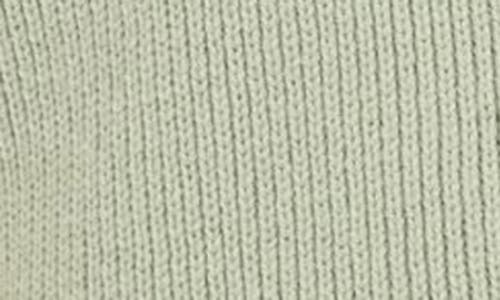 Blu Pepper Cap Sleeve Knit Top In Green