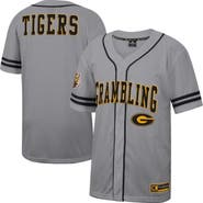 COLOSSEUM Men's Colosseum Gray Grambling Tigers Free Spirited Baseball Jersey