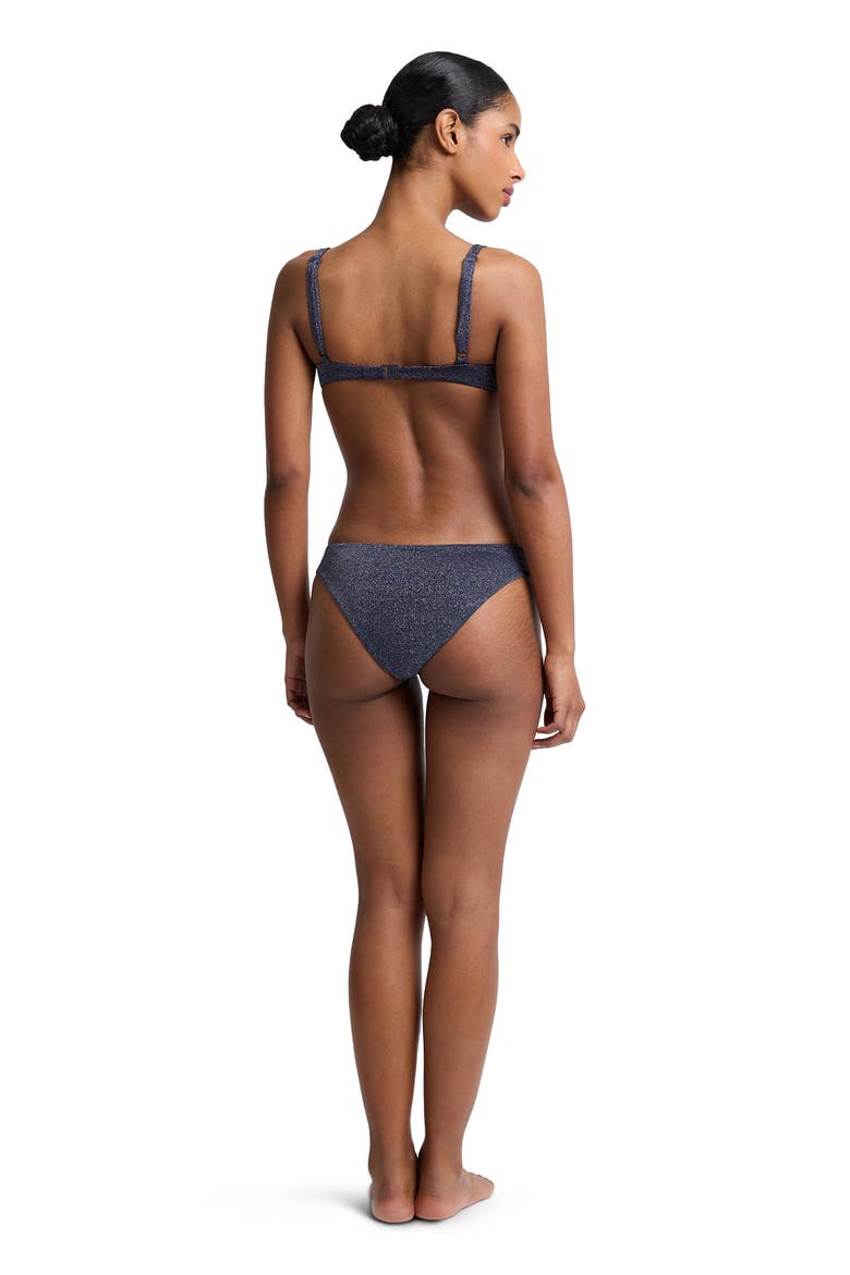 Chiara Mid-Rise Bikini Bottom, Alternate, color, Noir Navy
