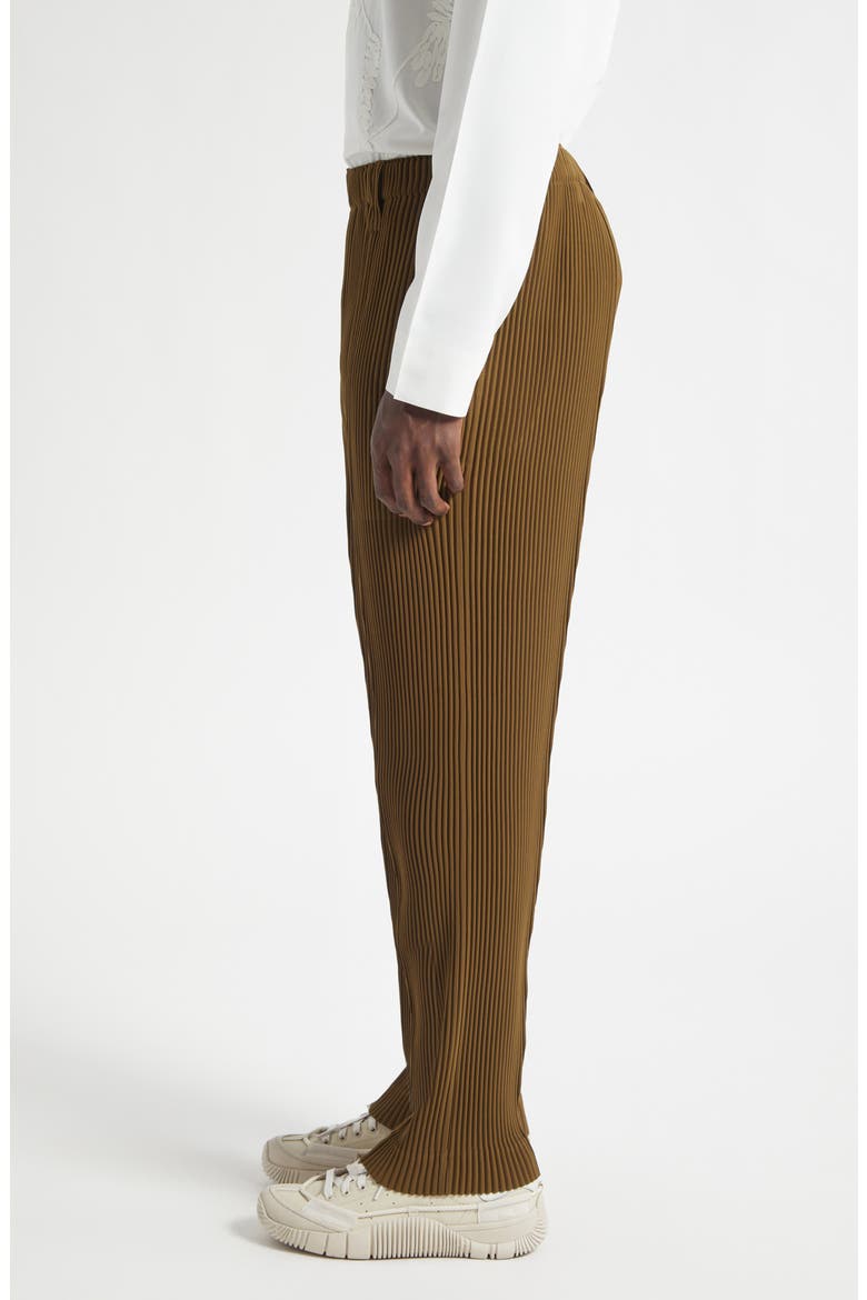 Pleated Tuxedo Pants, Alternate, color, KHAKI