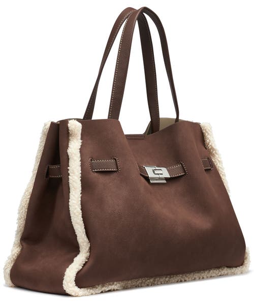 Dkny Bryar Large Satchel In Brown