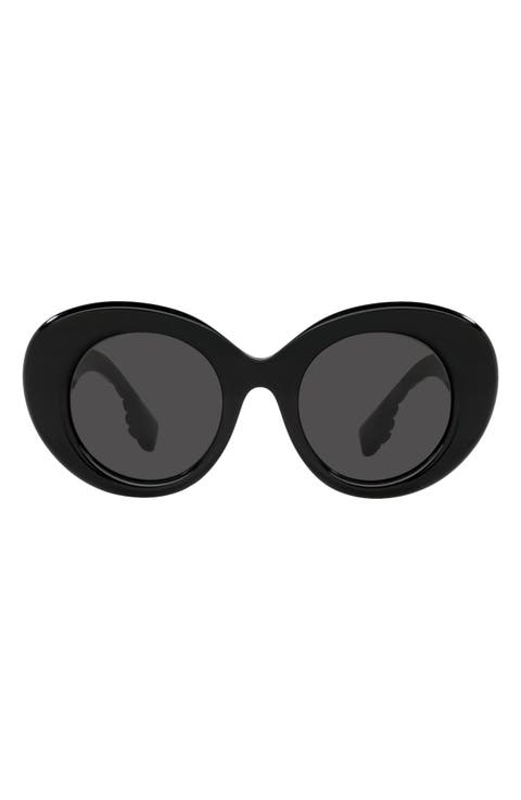49mm Round Sunglasses