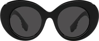 49mm Round Sunglasses