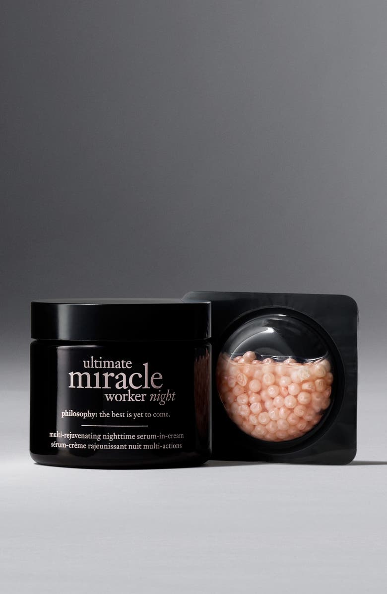 philosophy ultimate miracle worker night multi-rejuvenating nighttime serum-in-cream, Alternate, color,