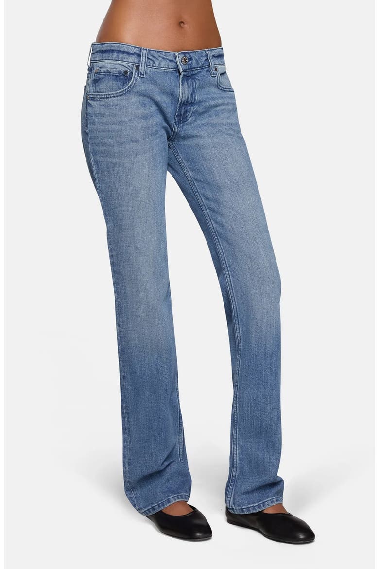 Lennon Low Waist Slim Straight Leg Jeans, Alternate, color, COLDWATER