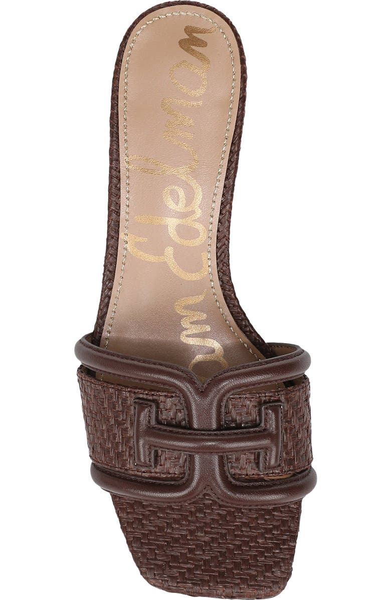 Sam Edelman Waylon Slide Sandal, Alternate, color, Bourbon