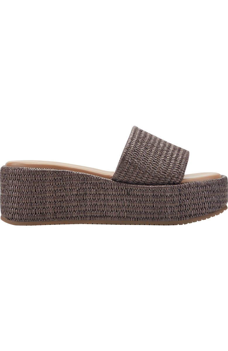 Marc Fisher LTD Daylin Platform Sandal, Alternate, color, Medium Brown