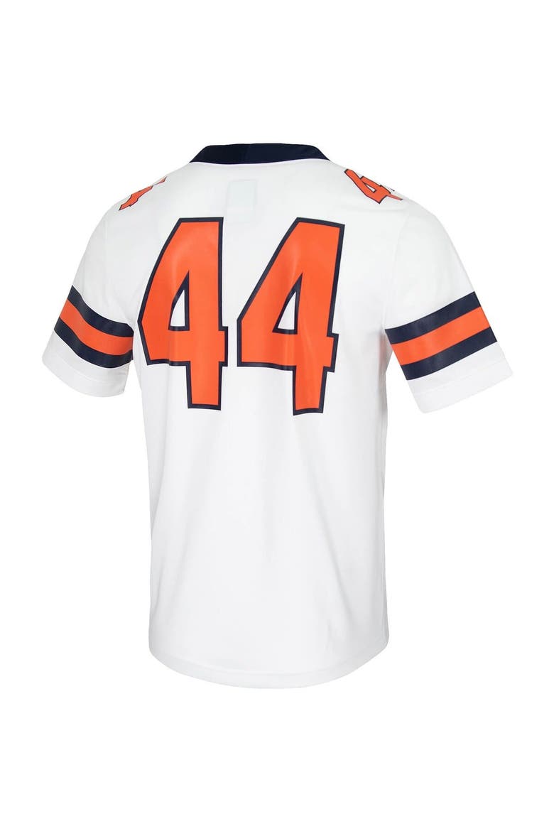 Men's Nike #44 White Syracuse Orange Untouchable Game Jersey, Alternate, color, White